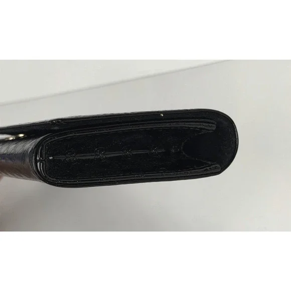 Gucci Broadway Clutch Small in Black Embossed Microguccissima Patent Leather S05 - Picture 6 of 16